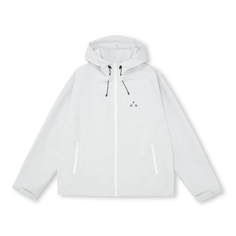 FPA Teflon Three-Proof Contrast Color Hardshell Jacket - Chinese Streetwear Outdoor Windbreaker Couple Jacket