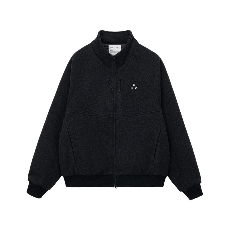 FPA Wool-Blend Thermal Lined Outdoor Double-Zip Jacket – Autumn/Winter Stand Collar Unisex