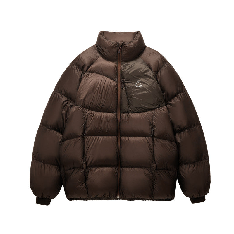 FPA800FP 95% White Duck Down Outdoor Stand Collar Down Jacket Winter Extreme Cold Warm Retro Sports Down Coat