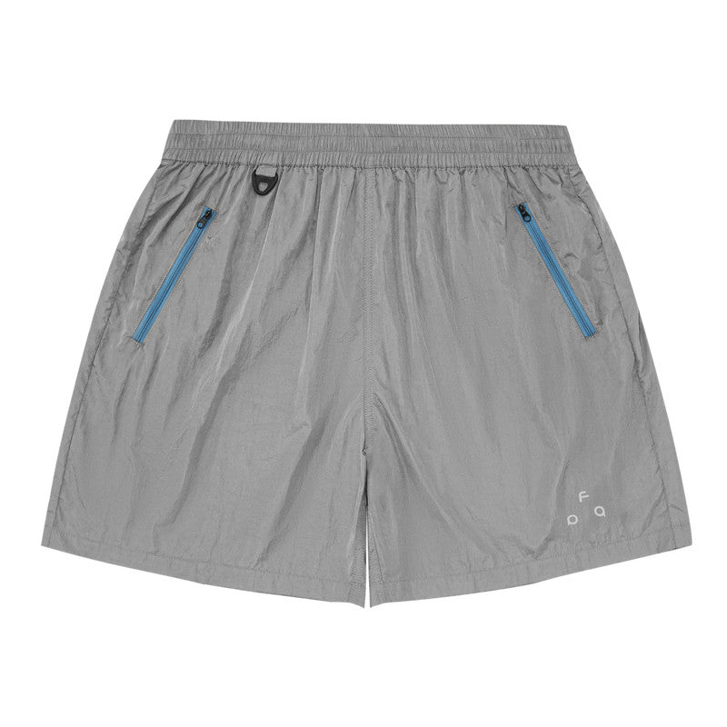 FPA Sports Outdoor Color-Block Zip Shorts – Trendy Loose-Fit Casual Fitness Shorts with Pockets