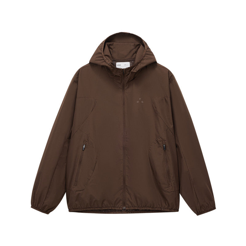 FPA Split Panel Sports Jacket – Chinese Streetwear Outdoor Unisex Short Fit Casual Thin Hooded Coat for Spring/Autumn