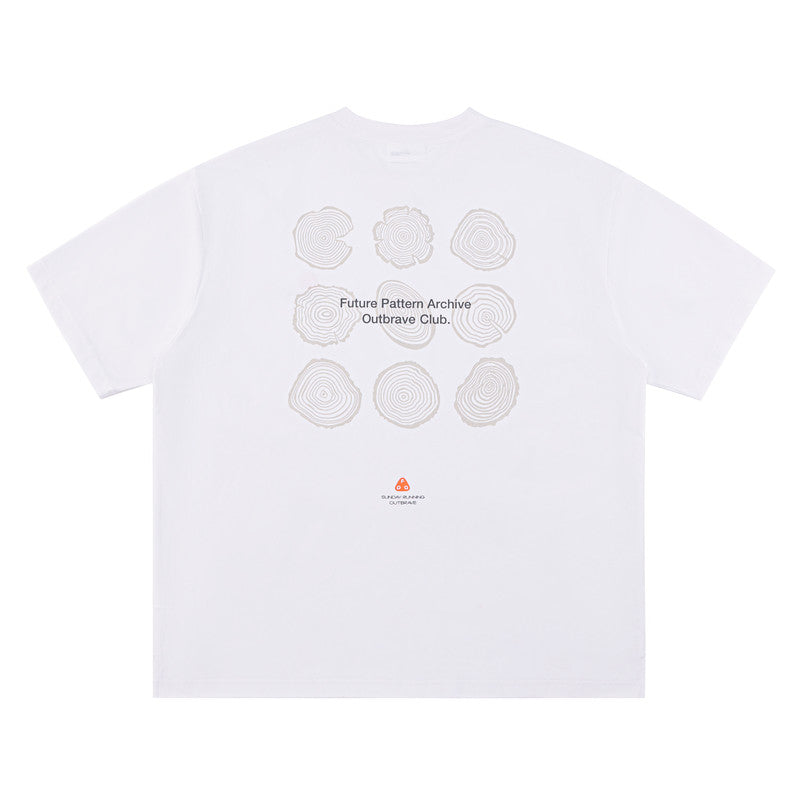 FPA Moisture-Wicking Quick-Dry Antibacterial Cool-Touch Digital Print Short Sleeve Summer Crew Neck Couple Outdoor Sports T-Shirt