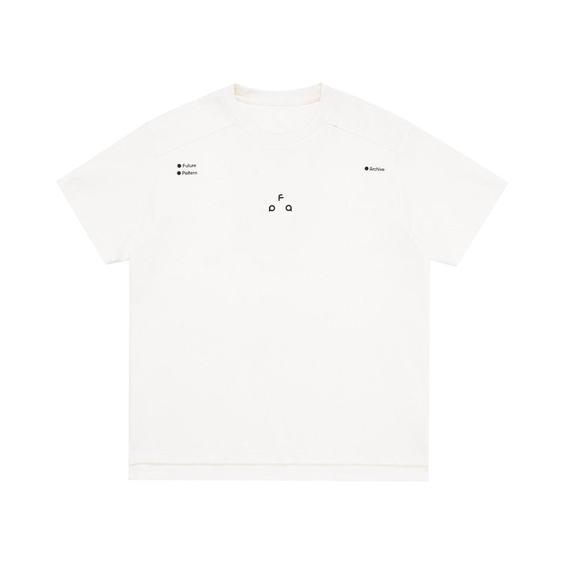 FPA Quick-Dry Cooling Antibacterial Anti-Mite Short-Sleeve T-Shirt, Chinese Streetwear American Basic Crew Neck Couple Summer Tee