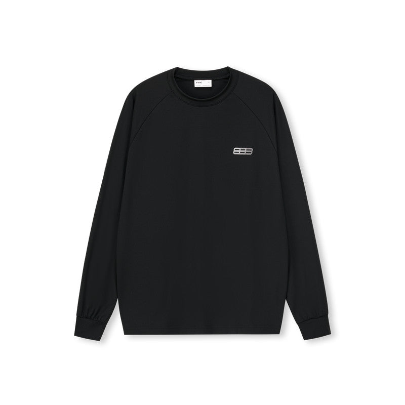 FPA Phantom 8 Quick-Dry Long Sleeve T-Shirt - American Streetwear Unisex Loose Fit Crew Neck - Black, White, Light Green