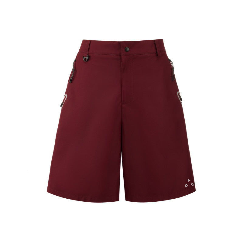 FPA 3M Reflective Zipper Bermuda Shorts – Chinese Streetwear Loose Straight-Leg Summer Athletic Casual Shorts for Men