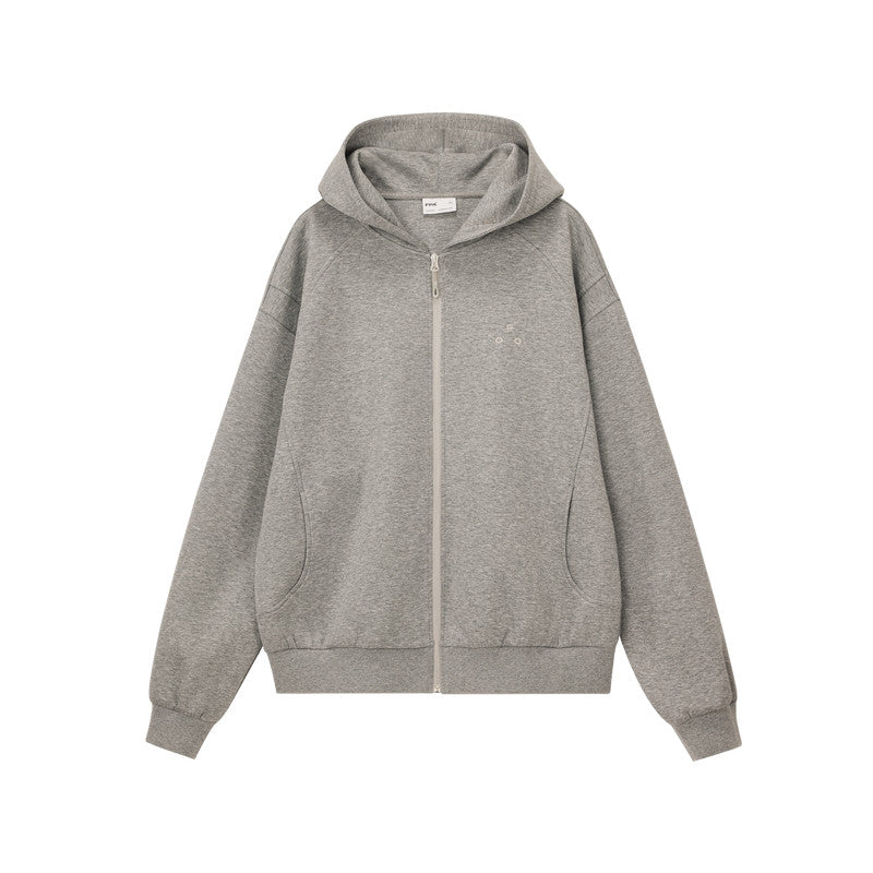 FPA Structural Line Hooded Sweatshirt - Basic Logo Casual Unisex Loose Spring Heavyweight Hoodie for Men