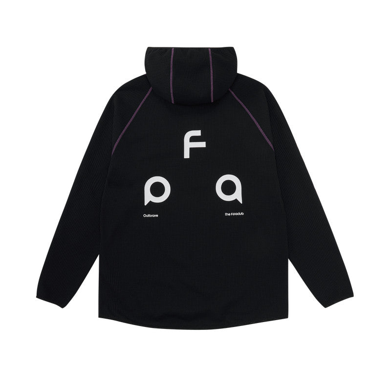 FPA Sorona Waffle Hooded Sweatshirt Jacket Spring Autumn Chinese Style Unisex Loose Couple Hoodie