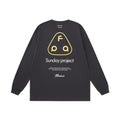 FPA Sorona Lyocell UPF50+ Sun Protection T-Shirt, Autumn Sports Round Neck Loose American Style Couple Long Sleeve for Men