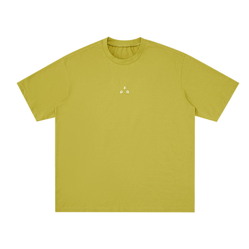 FPA Breathable Quick-Dry Cooling UPF50+ Short Sleeve T-Shirt for Couples, Loose Round Neck Sports Tee