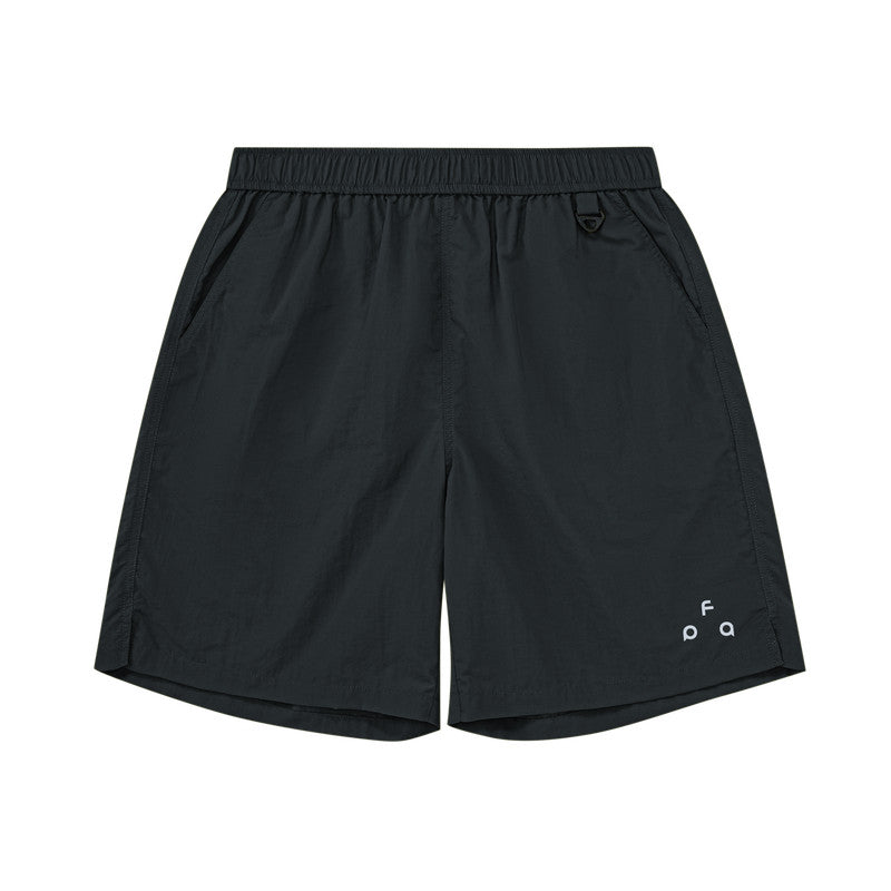FPA Outdoor Reflective Logo Lightweight Quick-Dry 5-Inch Shorts - Chinese Streetwear Trendy Loose Athletic Casual Shorts