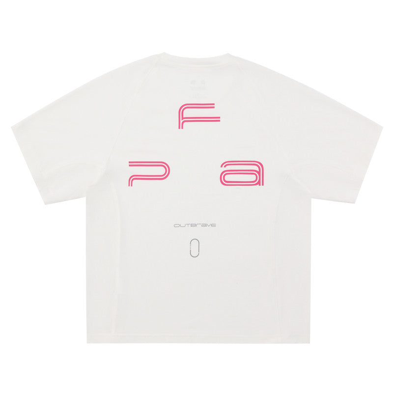 FPA COOLMAX Short-Sleeve T-Shirt with Triangle Logo - Summer Crew Neck Casual Outdoor Breathable Cool-Touch Tee for Men and Women