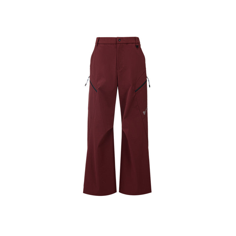 FPA Outdoor Water-Repellent Zipper Pocket Structured Trousers – Chinese Streetwear Trend Sports Hiking Loose-Fit Pants for Men