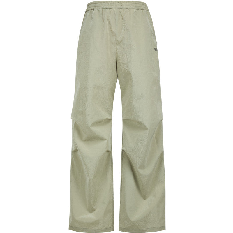 FPA Water-Repellent Slightly Crinkled Metal Nylon Paratrooper Pants – Chinese Streetwear Trendy Loose Fit Casual Long Pants for Spring/Autumn