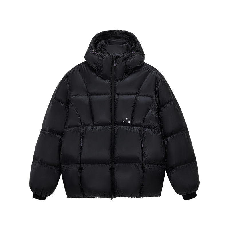 FPA 800FP 95% White Duck Down Aurora Water-Repellent Hooded Down Jacket – Winter Couple's Premium Style