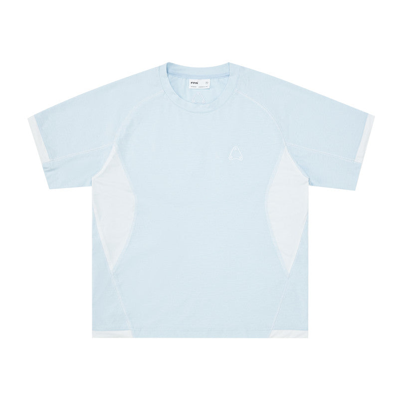 FPA Athletic Quick-Dry Paneled Short Sleeve T-Shirt 2026 New Summer Casual Crew Neck Premium Paneled Streetwear Tee