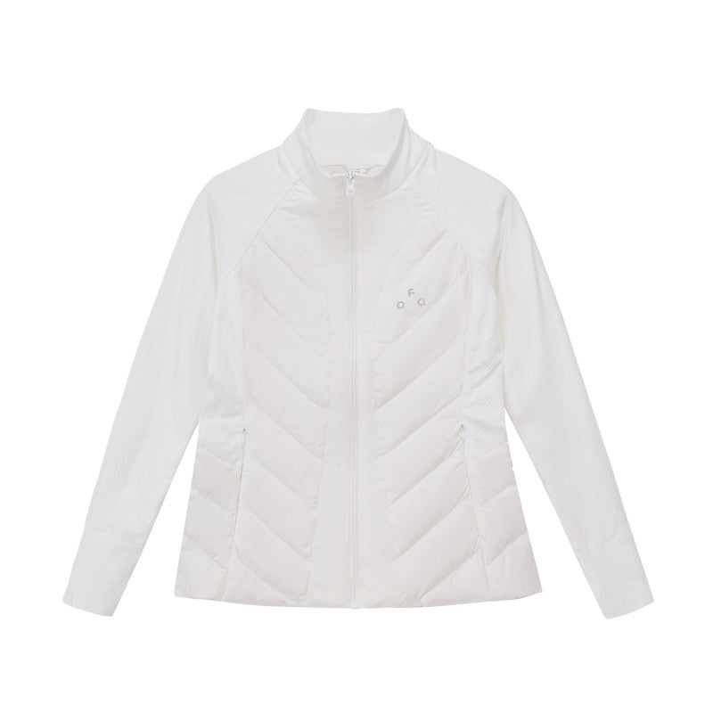 FPA High-Collar Paneled Women's Down Jacket 2026 New Fall/Winter Short Lightweight Warm Down Coat