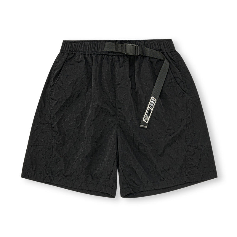 FPA Textured Grid Cargo Shorts – Streetwear Summer Loose Straight-Leg Athletic Basketball 5-Inch Shorts