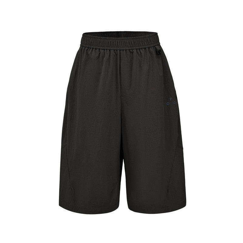 FPA Outdoor Mamba S7 Soft Shell Four-Way Stretch Quick-Dry Shorts, Sports Water-Repellent Hiking 7/8-Length Pants for Men