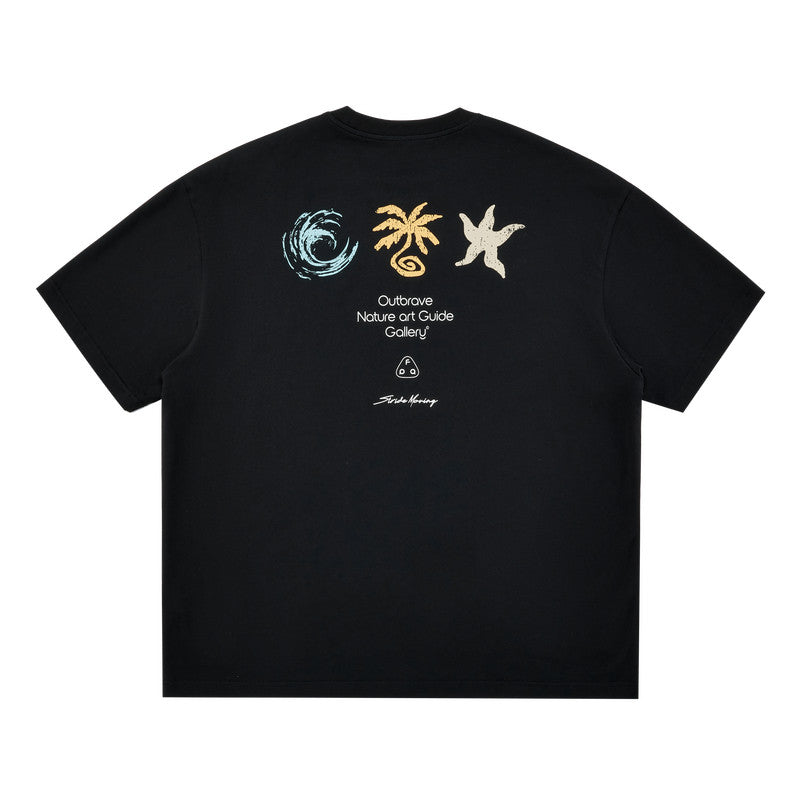 FPA Summer Paradise Elements Casual COOLMAX Short Sleeve T-Shirt – Summer Outdoor Cool-Touch Breathable Couple's Sports Tee
