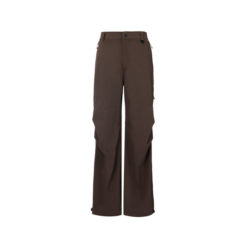 FPA Outdoor Fitted Straight-Leg Pants Quick-Dry Short Hiking Climbing Pants Casual Couple Sports Long Pants for Men