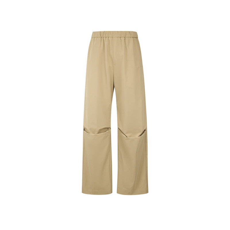 FPA Outdoor Three-Proof Adjustable Length Paratrooper Pants - Trendy Loose Straight-Leg Casual Sports Long Pants for Men