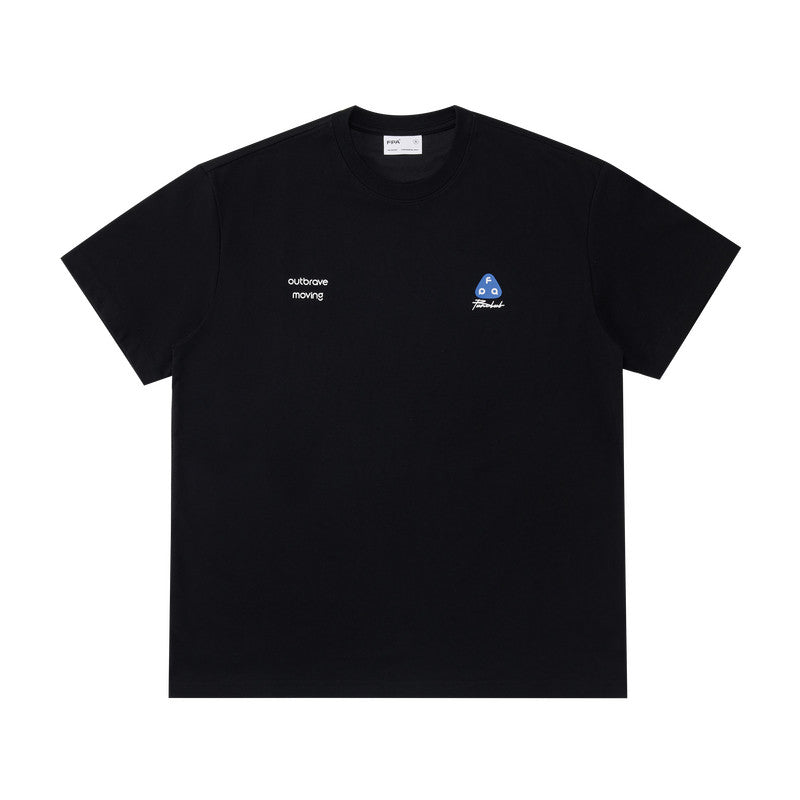 FPA Quick-Dry Cool-Touch 7A Antibacterial Anti-Mite Short-Sleeve Round-Neck Logo Print Unisex T-Shirt