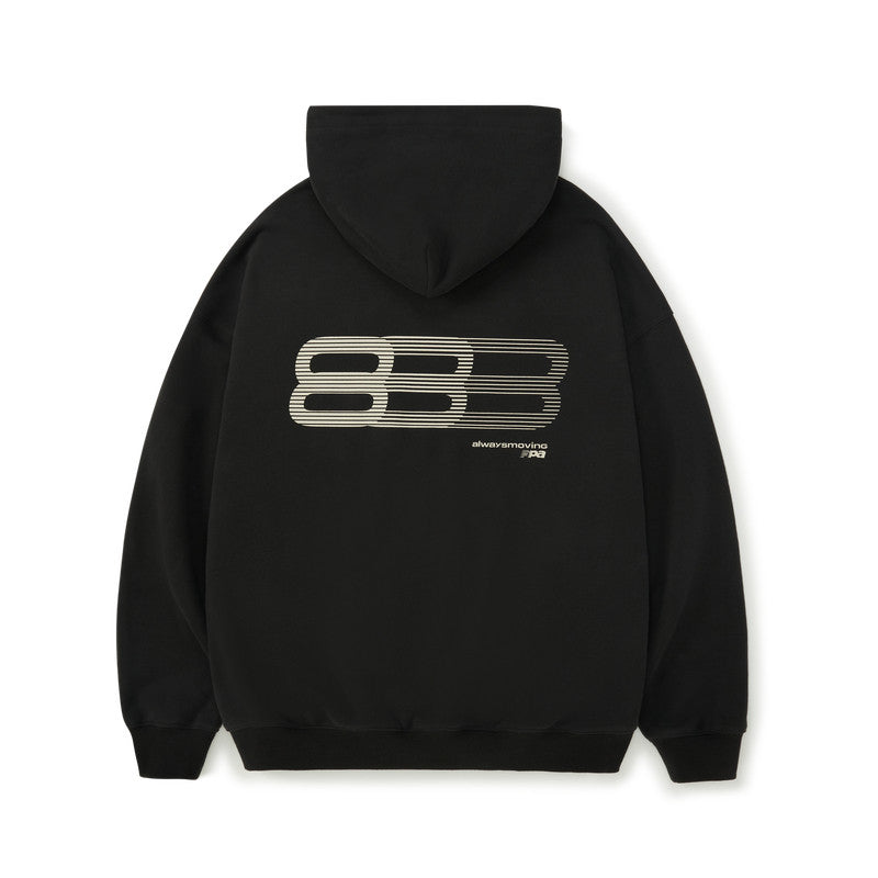 FPA Gradient Track Graphic Hoodie - Chinese Streetwear Spring Casual Heavyweight American Style Hooded Sweatshirt for Men