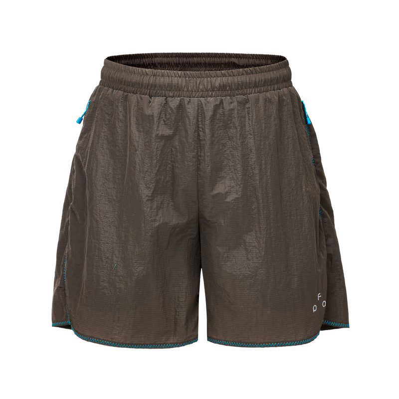 FPA Outdoor Wave Flow Dopamine Two-Layer Water-Resistant Hiking Shorts for Running and Fitness 3-Inch