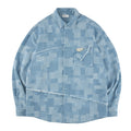 FPA High-End Design Fringe Long-Sleeve Shirt – Unisex Retro American Style Casual Shirt for Men
