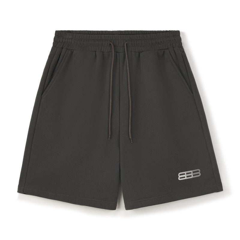 FPA Gradient Track Graphic Knit Shorts Summer Casual Versatile Chinese Street Style Straight-Leg Mid-Length Shorts