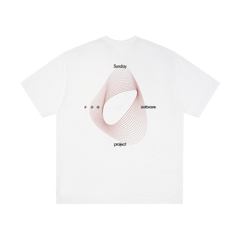 FPA Sports Cooling Ice-Feel Short Sleeve T-Shirt 2026 New Summer Couple Design Trendy Print Loose Chinese Streetwear Tee