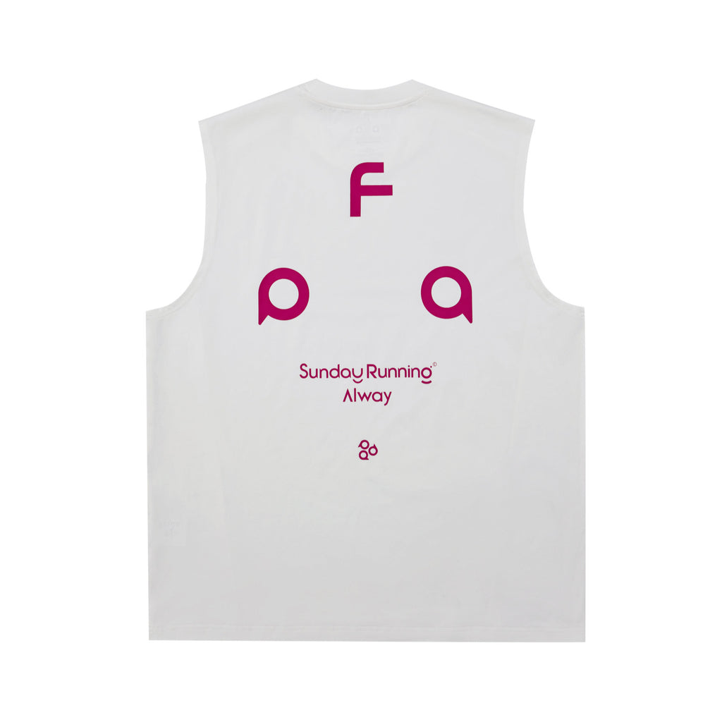 FPA Triangle Logo COOLMAX Athletic Tank Top - Summer Quick-Dry Cooling Outdoor Fitness Running Sleeveless Vest