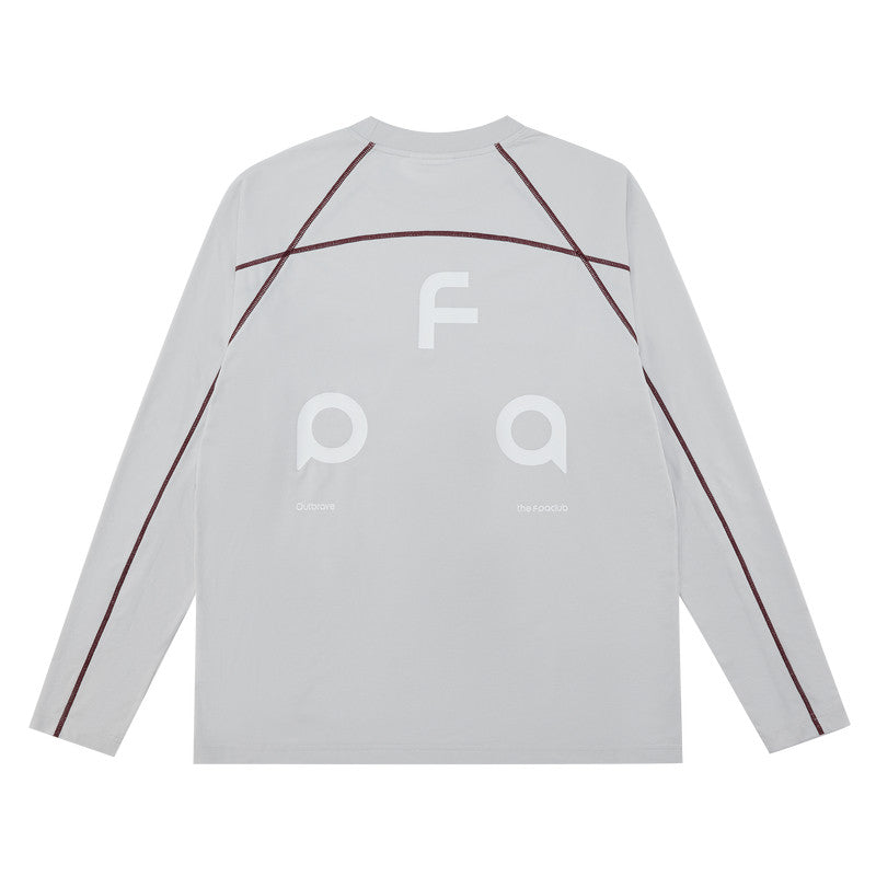 FPA Cool-Touch Quick-Dry 7A Antibacterial Sun Protection Running Long-Sleeve Shirt, Spring Outdoor Crew Neck Premium Couple T-Shirt