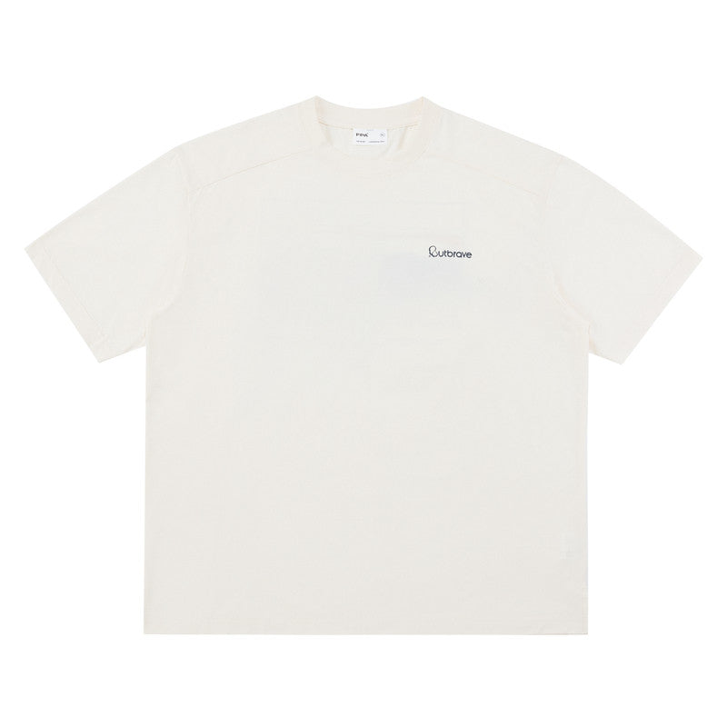 FPA Moisture-Wicking Cool-Touch 7A Antibacterial Outdoor Short-Sleeve T-Shirt, Summer Crew Neck Casual Couple Sports Tee