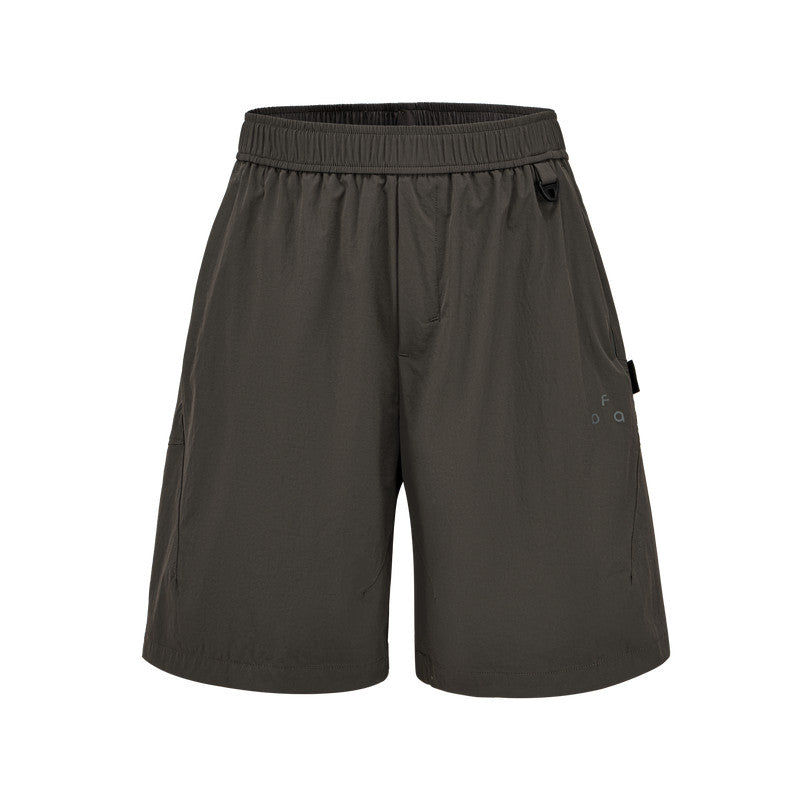 FPA Outdoor Mamba S5 Softshell Four-Way Stretch Quick-Dry Shorts for Men, Sports Hiking Cooling Casual 5-Inch Shorts