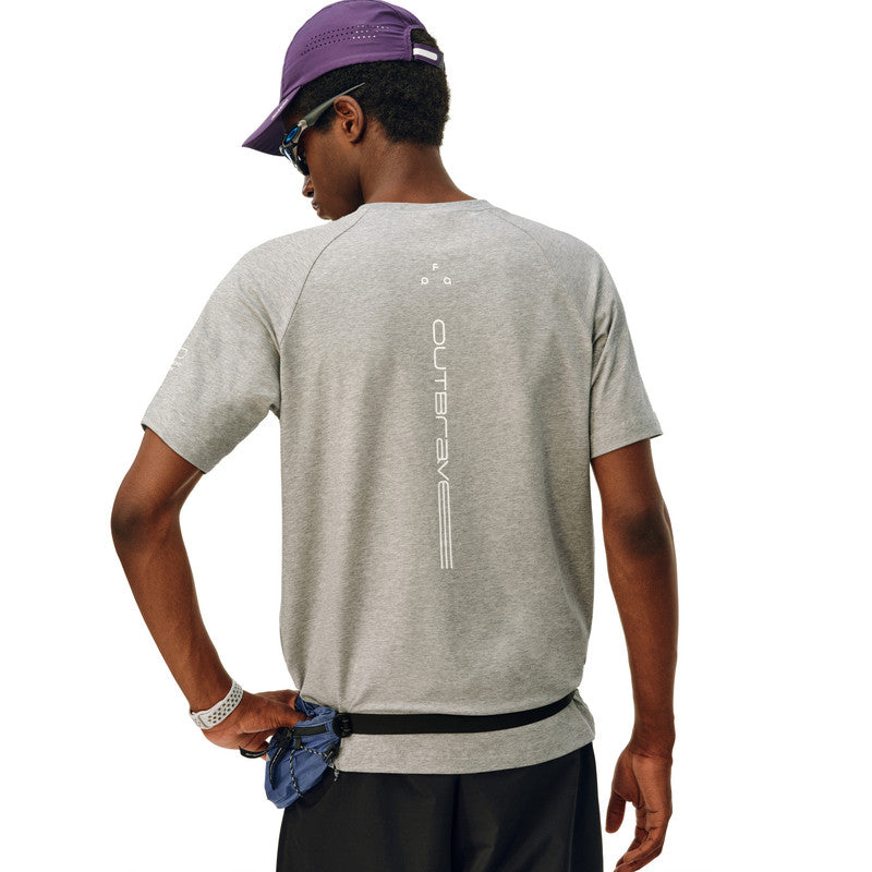 FPA Basic Logo COOLMAX Short Sleeve T-Shirt for Men - Summer Casual Crew Neck Outdoor Fitness Breathable Cool Touch