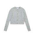 FPA Iridescent Marl Short Cardigan Sweater – Autumn/Winter Long-Sleeve Knit Jacket for Women