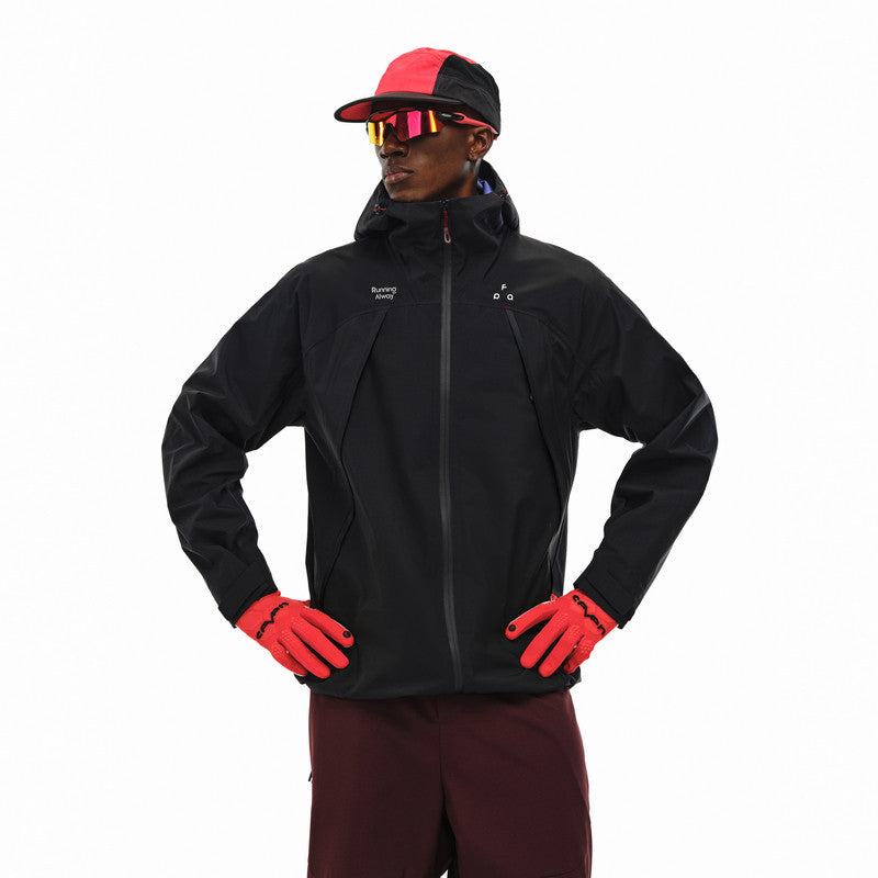 FPA Fully Taped 3-Layer Hardshell Jacket for Outdoor Hiking, Windproof Sports Mountaineering Coat