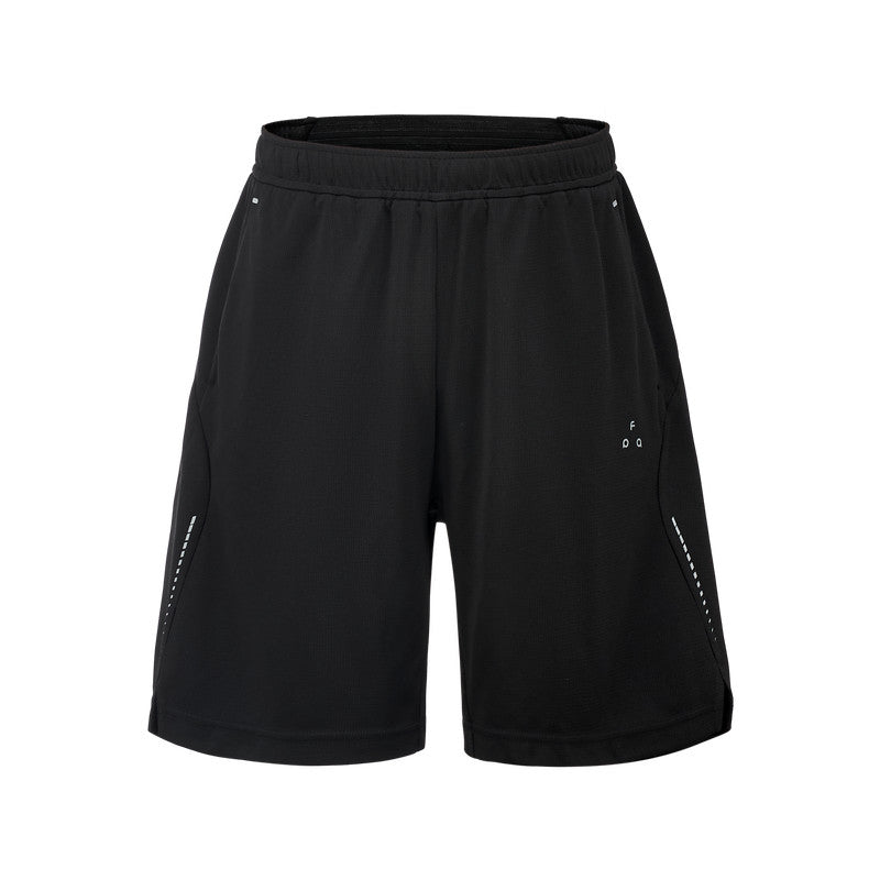 FPA Color-Block Men's Sports Shorts Summer Outdoor Fitness Running Black White Casual 5-Pocket Shorts