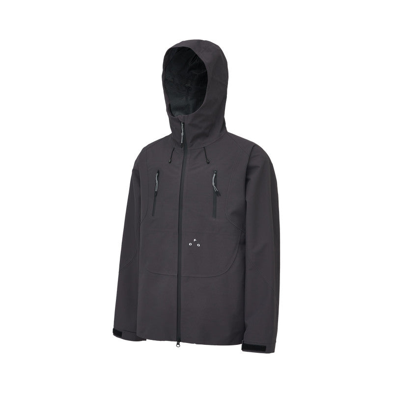 FPA Rain Shield Sealed-Seam Outdoor Moisture-Wicking Double-Zip Hiking Jacket for Men and Women
