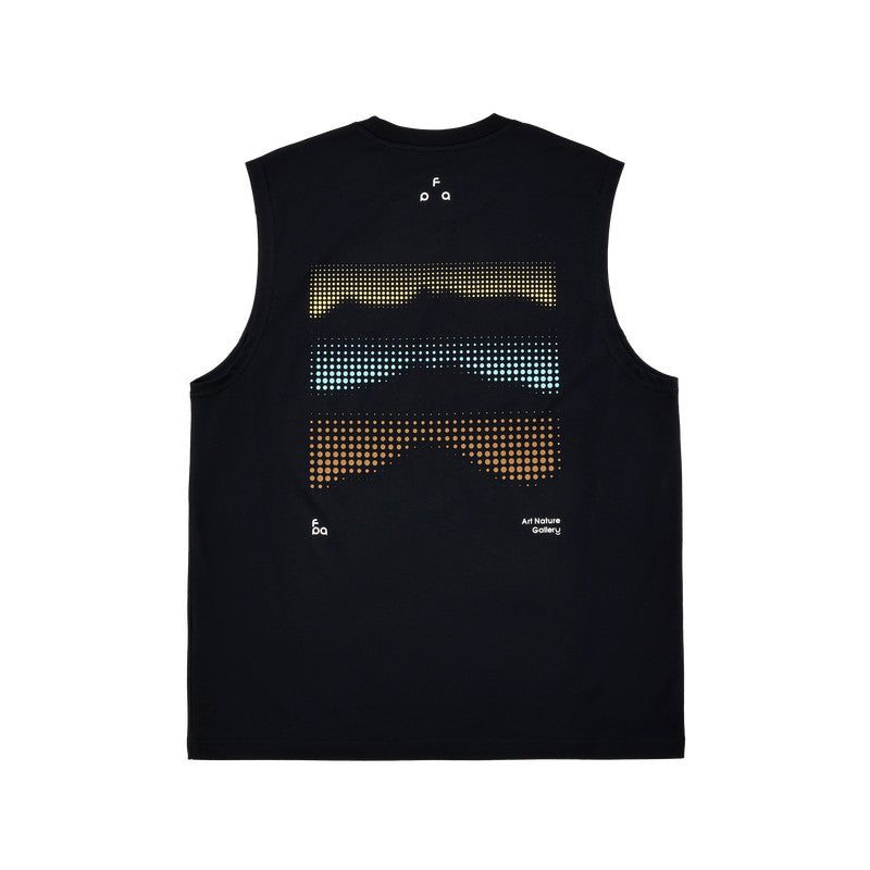 FPA7A Antibacterial Quick-Dry Anti-Mite Sleeveless Vest - Summer Outdoor Sports Round Neck Fitness Tank Top