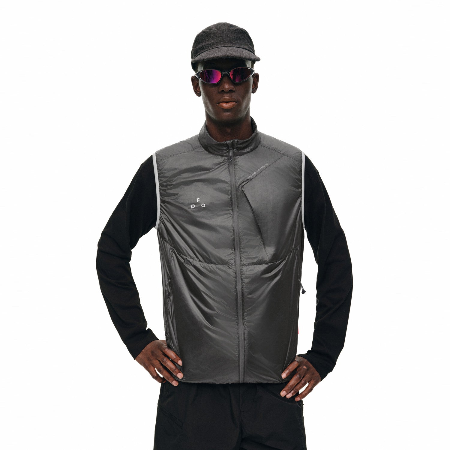 FPA Lightweight Primaloft® Fleece Vest – Autumn Outdoor Layering Sleeveless Jacket