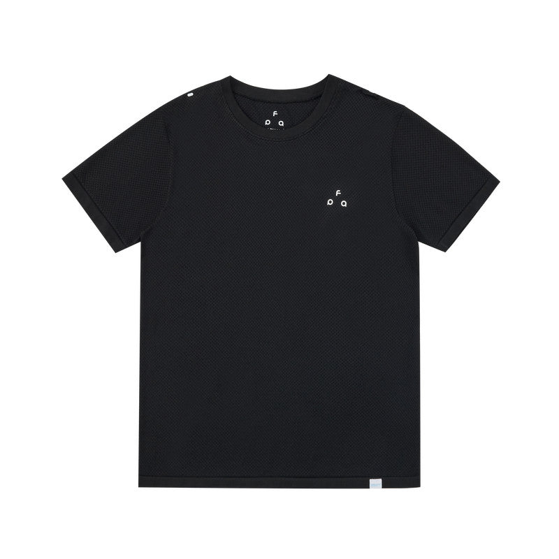 FPA COOLMAX Seamless Knit Athletic Texture Short Sleeve T-Shirt for Men - Summer Casual Outdoor Cool Touch Quick-Dry Breathable Tee