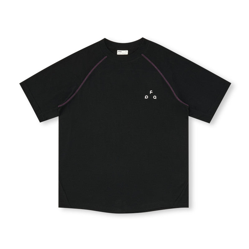 FPA Quick-Dry 7A Antibacterial Hasso Thread T-Shirt – Summer Design Loose-Fit Cool-Touch Crew Neck Couple Short Sleeve for Men