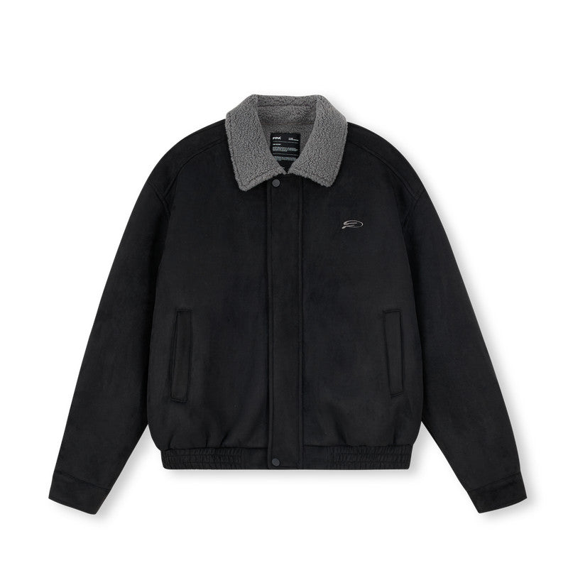 FPA Faux Shearling Jacket for Fall/Winter – Loose-Fit, Trendy, Unisex, Short Collar Coat