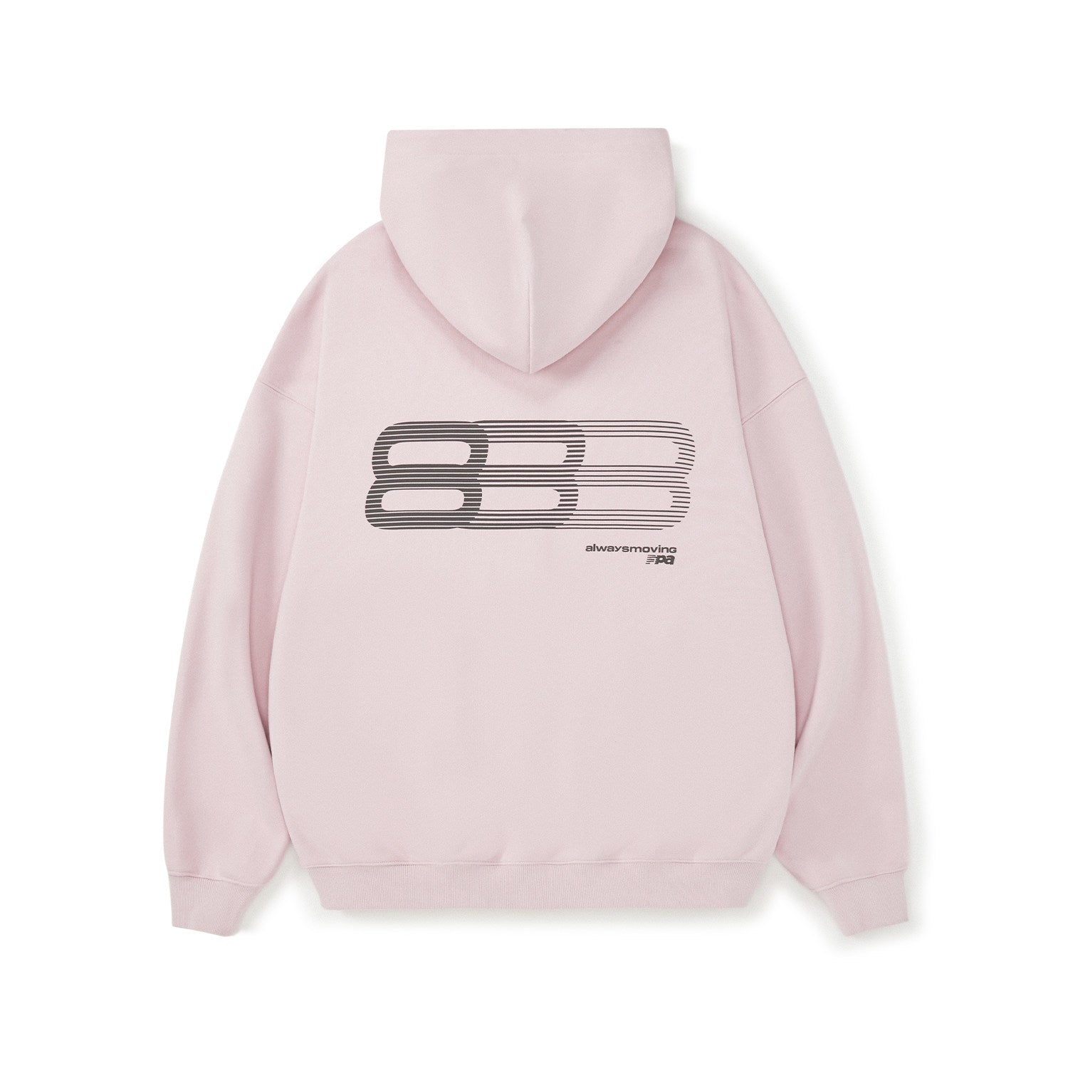 FPA Gradient Track Graphic Hoodie - Spring Casual Loose Fit Heavyweight Couple Style Streetwear Hooded Sweatshirt