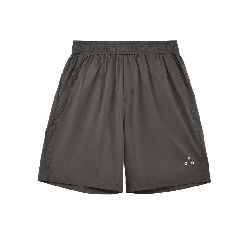 FPA Ultra-Lightweight Sun-Protection Instant Cooling Water-Repellent Reflective Logo Basic 5-Inch Shorts Summer Casual Sports Shorts