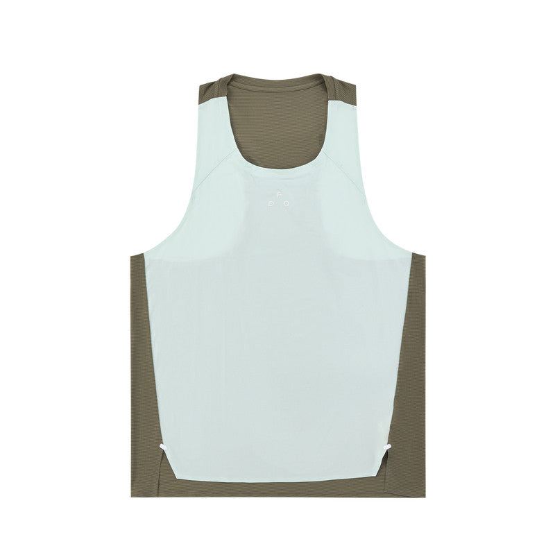 FPA Reflective Breathable Cooling Quick-Dry Antibacterial Sports Tank Top for Men, Summer Fitness Running Outdoor Sleeveless T-Shirt