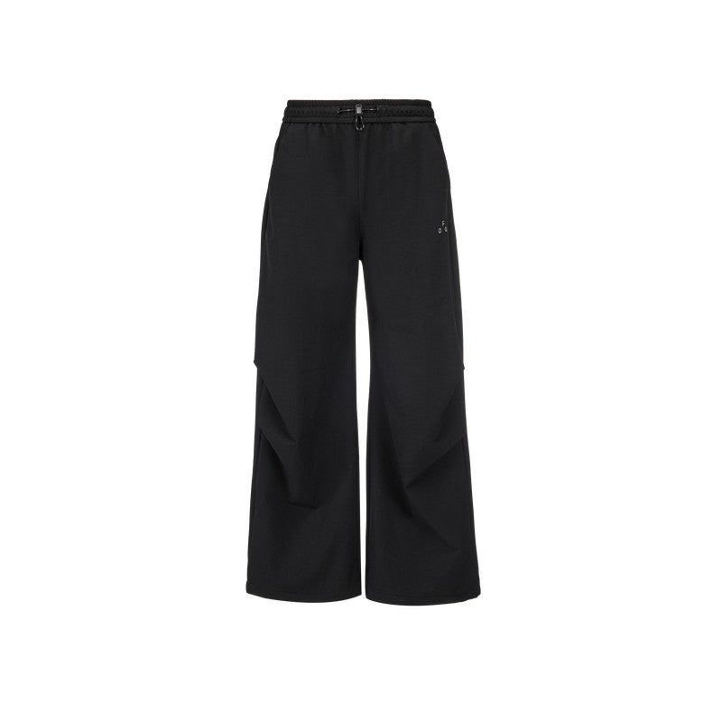 FPA Outdoor Parachute Pants Women's Loose Wide-Leg Casual Trousers with Drawstring, Streetwear Style, All-Season