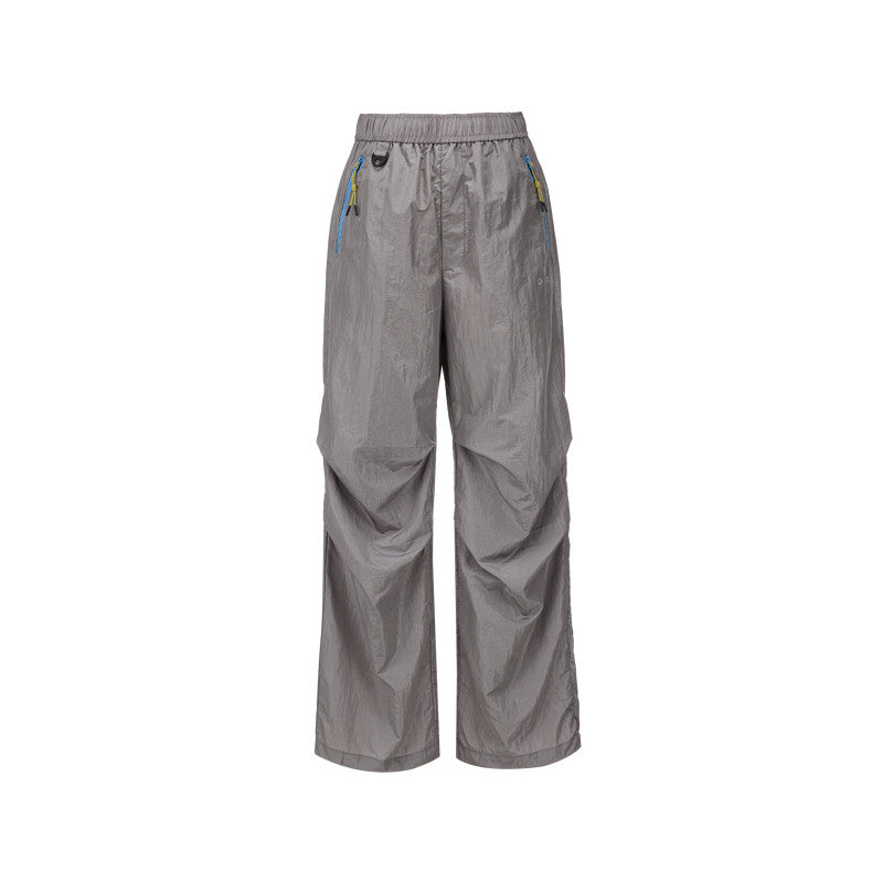 FPA Outdoor Color-Block Zipper Water-Repellent Paratrooper Pants Summer Lightweight Loose Casual Trendy Sports Pants